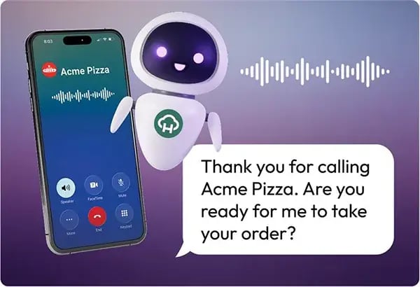 HungerRush OrderAI Talk